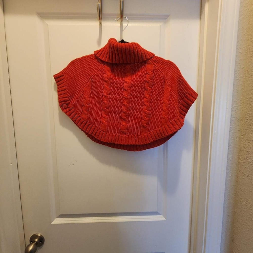 Carters Red Cable Knit Long Sleeve Pullover Crewneck Toddler Winter Sweater
